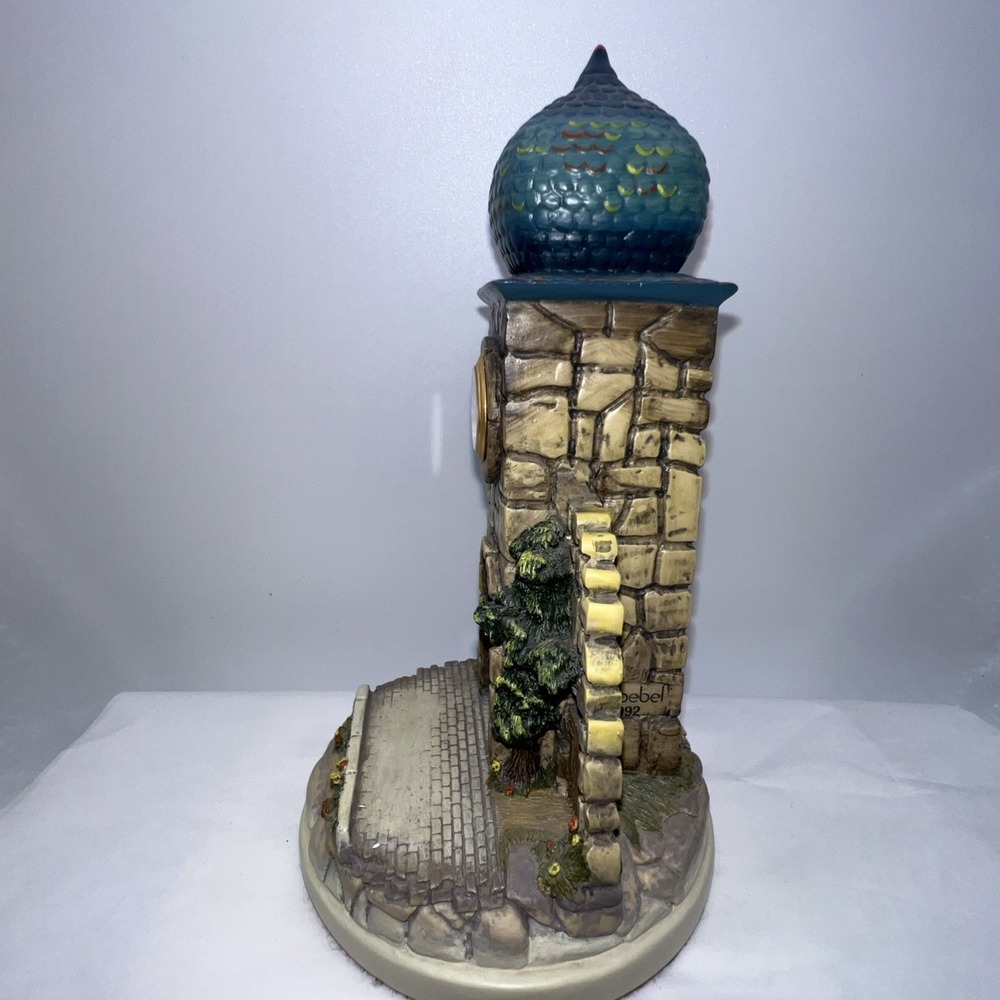 RARE Goebel/Olszewski Mail is Here Clock Tower Vignette w/Coach 1992 931D - Picture 10 of 15
